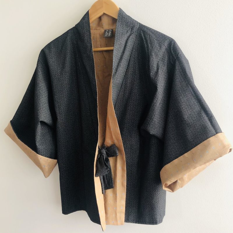 Kimono "Encre de Sable"
