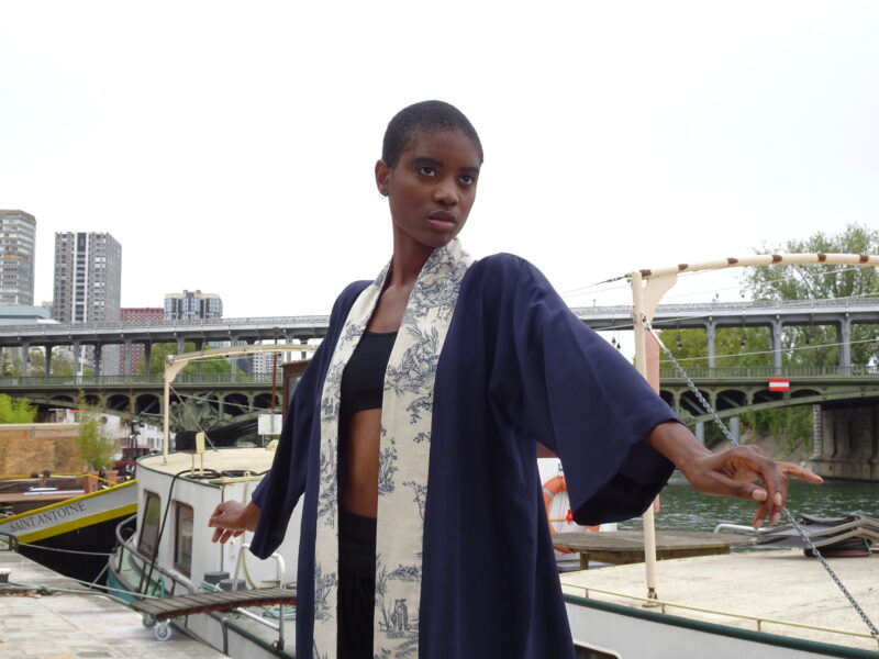 Kimono "Le Grand Bleu"