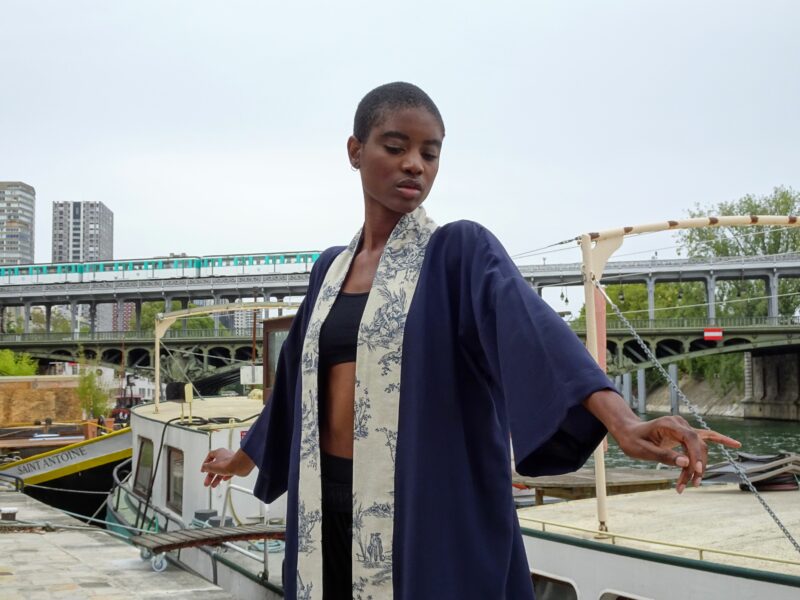 Kimono "Le Grand Bleu" – Image 2