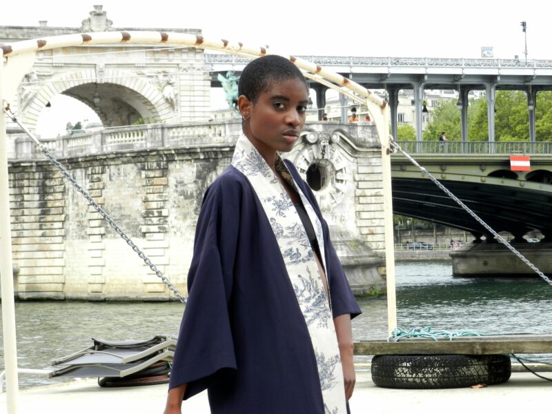 Kimono "Le Grand Bleu"